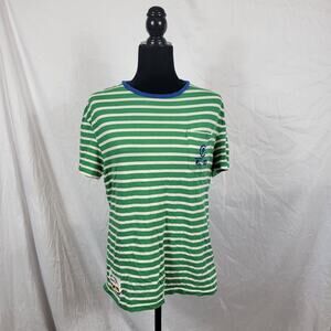 Polo Ralph Lauren Cotton Women's Small Petite SP Green & White Polo
